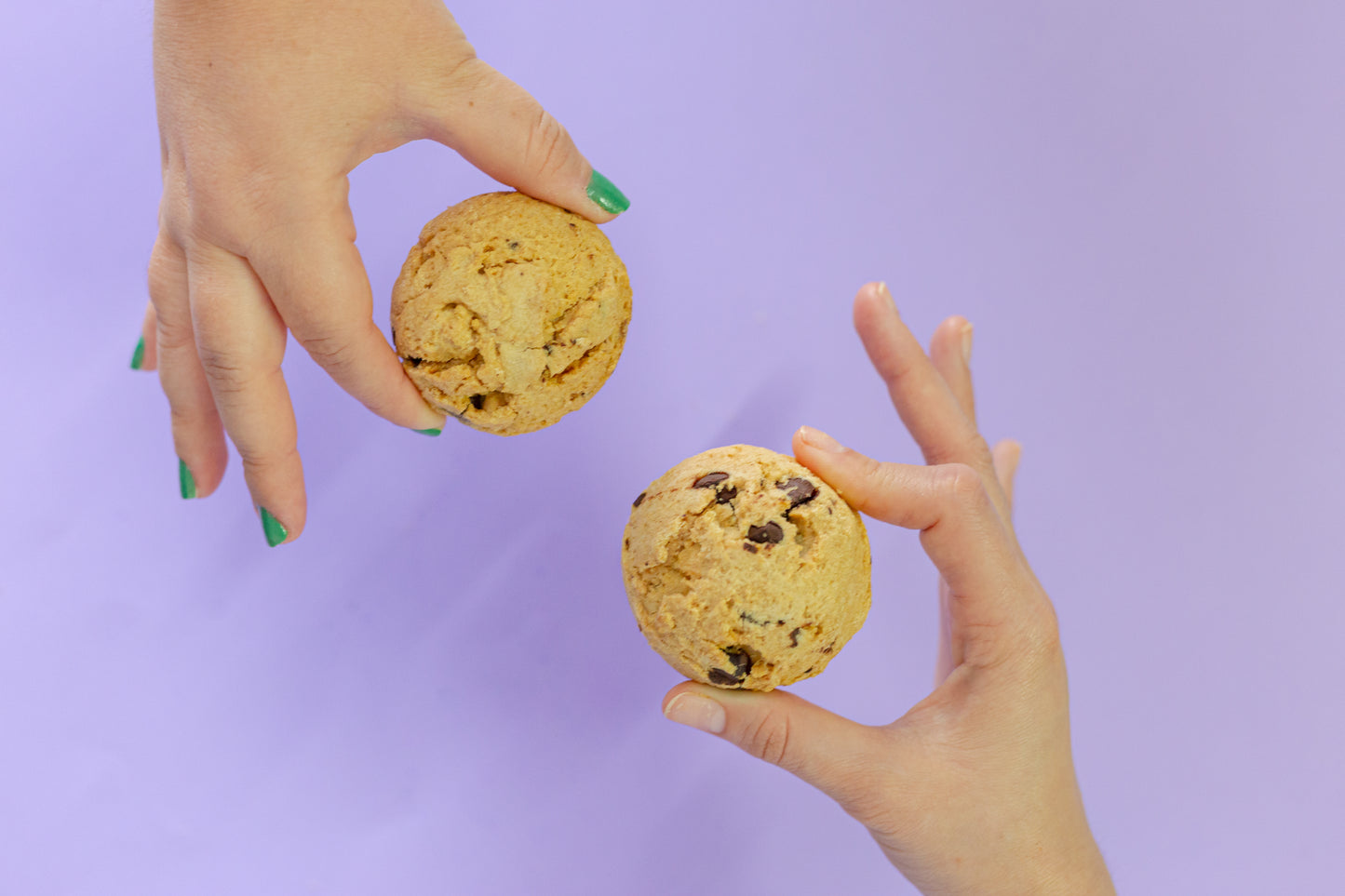 Galletas con chispas de chocolate