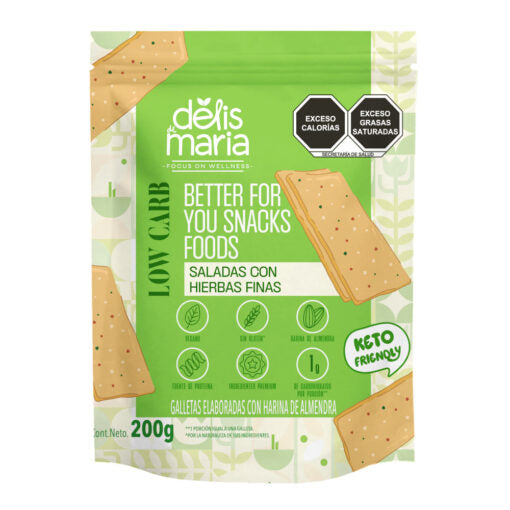 Galletas Low Carb Hierbas Finas